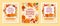 Bundle of Thanksgiving dinner templates