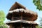 Bungalow in the tropics, building technology from bamboo,