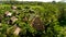 Bungalows in the jungle.