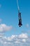 Bungee jumping in the sky