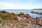 Bunker Bay, Western Australia: Orange Granite