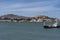 Bunker Ship in front of Devonport, Auckland.