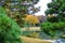 Bunkyo City,Tokyo,Japan on December6,2019:Beautiful landscape of Rikugien Garden in autumn