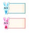 Bunny blank template children