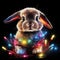 Bunny Christmas tree by AI Generated