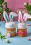 bunny easter delicious pastries holiday decor
