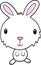 Bunny Rabbit Vector Illustration