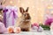 Bunny-Themed Gift Wrapping easter holiday theme