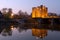 Bunratty castle at dusk