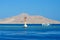 A buoy denoting a reef in the Red Sea