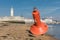 Buoy at the entrance to the harbor