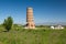 Burana landscape. Kyrgyzstan tower