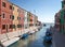 Burano, picturesque village in the famous Venice lagoon