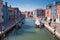 Burano, picturesque village in the famous Venice lagoon