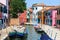 Burano\'s Colored Houses, Venice
