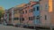 Burano scene with gull near the canal, Italy