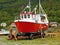 Burfjord Norway Fjord Trawler on a Trailer