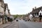 Burford High Street in Oxfordshire, UK