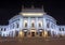 Burg theater at night, Vienna, Austria