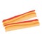 Burger bacon sticks icon cartoon vector. Cheese bun