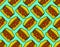 Burger cat cartoon pattern seamless. Hamburger cat background