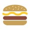 Burger colorful icon