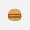 Burger icon, hamburger. Vector illustration.