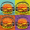 Burger Pop Art