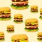 Burger seamless texture.