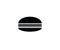 Burger symbol fast food icon