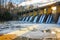 Burgess Falls State Park Dam, Tennessee