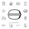 burgher icon. Bakery shop icons universal set for web and mobile