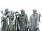 The Burghers of Calais - Statue by Auguste Rodin shows the human doubts of citizens in the Hundred Years\\\' War,