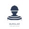 Burglar icon. Trendy flat vector Burglar icon on white background from law and justice collection