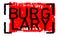 Burglary sticker stamp