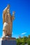 Burgos San Pablo bridge Statues on Arlanzon river