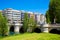 Burgos San Pablo bridge Statues on Arlanzon river