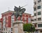 Burgos, Spain: Statue of El Cid in the Plaza Mio Cid