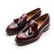 Burgundy Loafers shoes