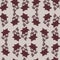 Burgundy roses ornament seamless vector pattern