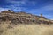 Burial Towers Chullpas at the archaelogical Site of Sillustani. Puno Region. Peru