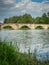 The Buriano bridge over the Arno river in Italy