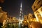 Burj Dubai skyscraper and buildings general view