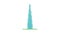 Burj Khalifa icon animation