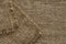 Burlap fabric with torn edges background. Macro texture of coarsely woven sackcloth from hemp, jute or flax. Rustic country style