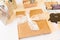 Burlap Wedding Guest Book and Photo Booth Accessories