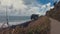 Burleigh Headland Ocean View Walking Track. Gold Coast Landscape & Sea Australia QLD