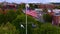 Burlington, Vermont, Downtown, Aerial View, Amazing Landscape