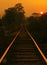 Burma Railway Sunset