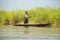 Burmese boatman